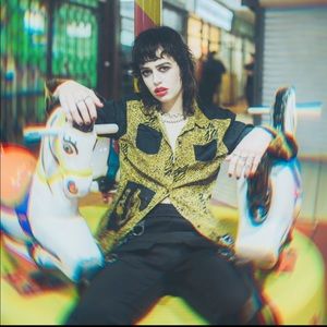 LOWERED Vintage band cutout shirt Guns N’ Roses